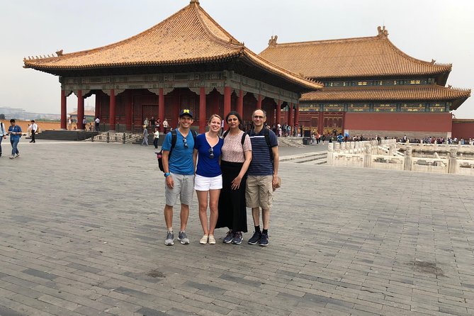 3-Day Private Beijing Sightseeing Tour with Peking Duck, Hot Pot plus Optional Show - Day 1 in central Beijing: Tiananmen Square, Forbidden City, Jingshan, Temple of Heaven