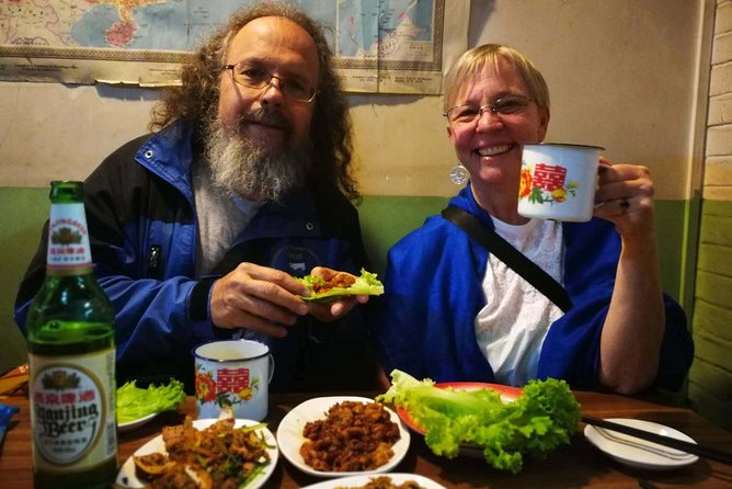 Authentic Old Beijing Hutong Food and Beer Private Tour - Six food stops: hot pot, noodles, wraps, and BBQ