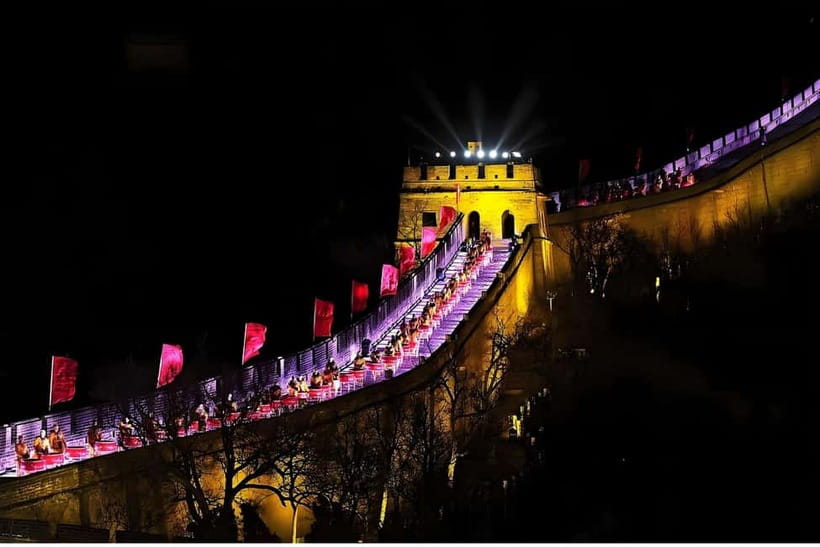 Beijing: Badaling Great Wall Night Ticket or Tours with Show - What Included English Help Actually Means