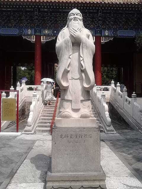 Beijing: Confucius Temple Entry; fast and smooth - Downsides to watch: tickets that fail, not much to see, and weather uncertainty