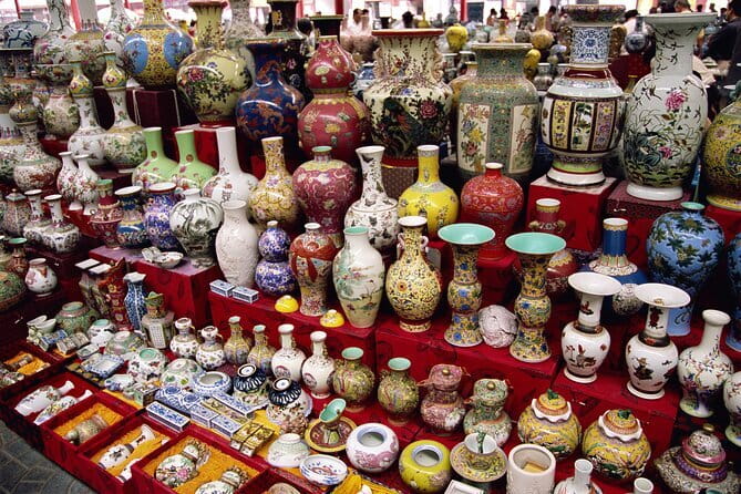 Beijing Culture Tour to Antique Market and Cloisonné Workshop - Cloisonné workshop with materials included: how the craft feels hands-on