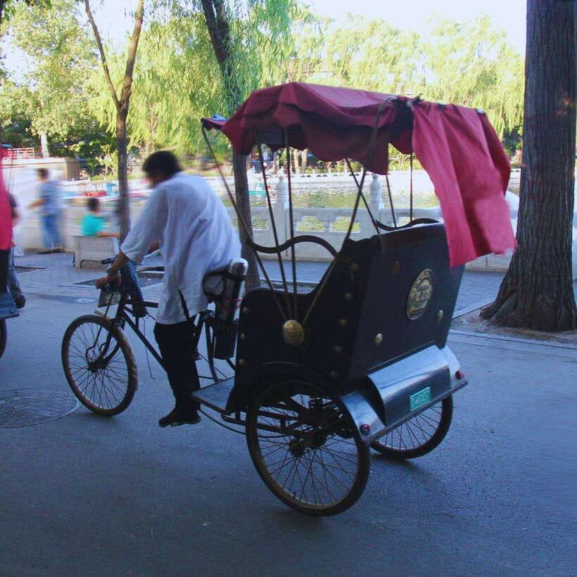 Beijing: Hutong Private Tour - Rickshaw Ride & English Guide - Shichahai lakeside stops: Lotus Market, Yinding Bridge, and Houhai