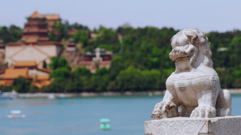 Beijing: Imperial Waterway Boat+Summer Palace SelfGuidedTour - Getting off at South Ruyi Wharf and entering the Summer Palace