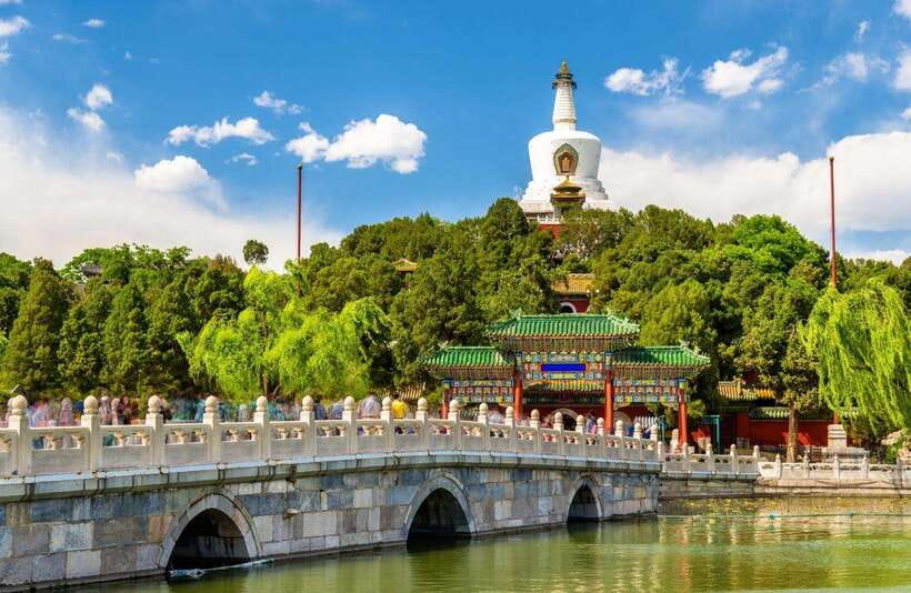 Beijing: Jingshan, Beihai&Hutong Tour – Day or Sunset Choice - Up the hill in Jingshan Park: pavilions, pause points, and the view over Beijing