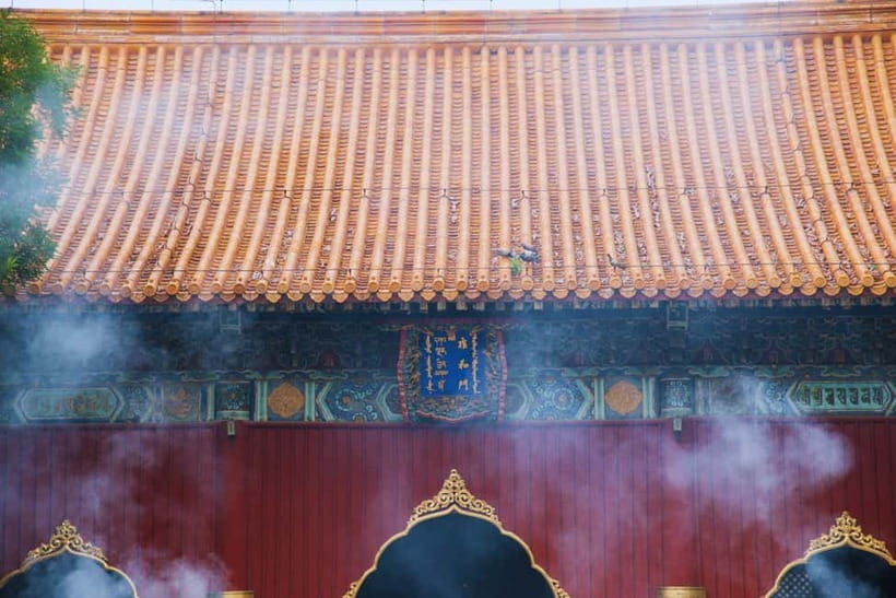 Beijing: Lama Temple E-Ticket or Full-Day Guided City Tour - Entering Lama Temple with quick access and a PDF guidebook