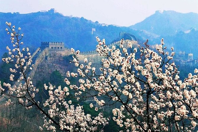 Watchtowers along the restored Great Wall at Mutianyu