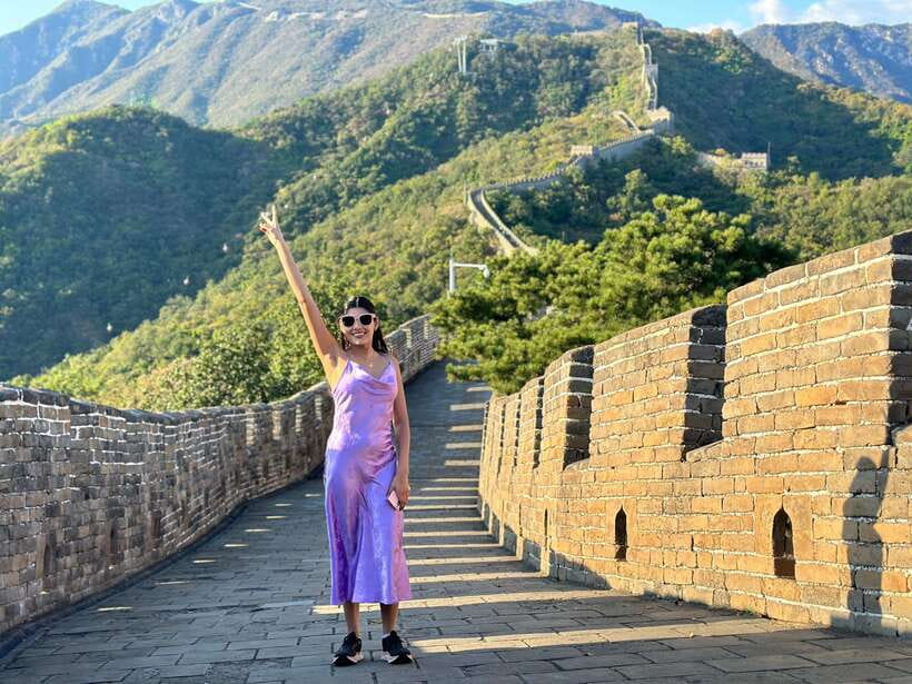 Beijing: Mutianyu Great Wall Day Tours with Options - Photography and history moments: Mao text, towers, and fewer crowds