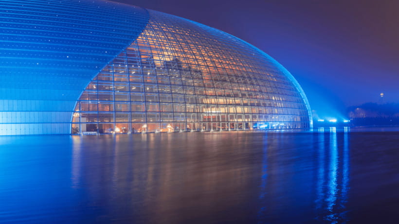 Beijing: Natinonal Center For The Peformance Arts Ticket - The Lake, The Shell, and Timing Your Best Photos