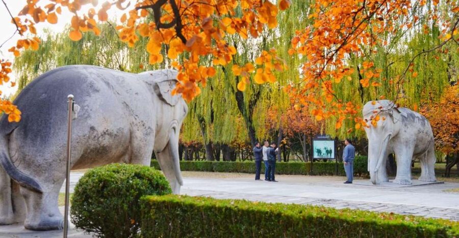 Beijing: Summer Palace, Sacred Road&Ming Tombs Private Tour - Walking the Sacred Way, 18 pairs of ancient marble guardians