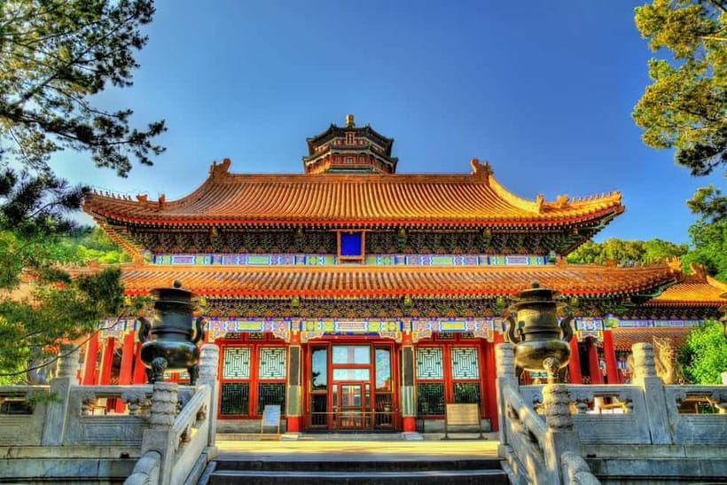 Beijing：Summer Palace & Tea or Calligraphy Experience Tour - From Summer Palace to the tea house: included transport saves time