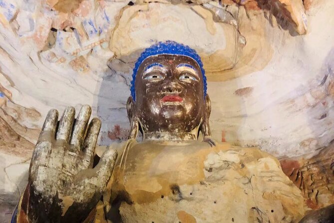 Beijing to Datong See YunGang Cave, Hanging Temple (Bullet Train) - Yungang Grottoes: 1 kilometer of caves and about 59,000 Buddha statues