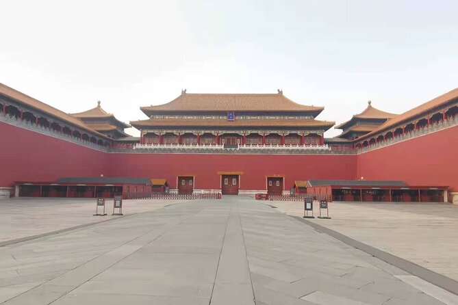Beijing Top2 Forbidden City & Mutianyu Great Wall Mini Group Tour - Your mini-group day: AC bus, bottled water, and English guides