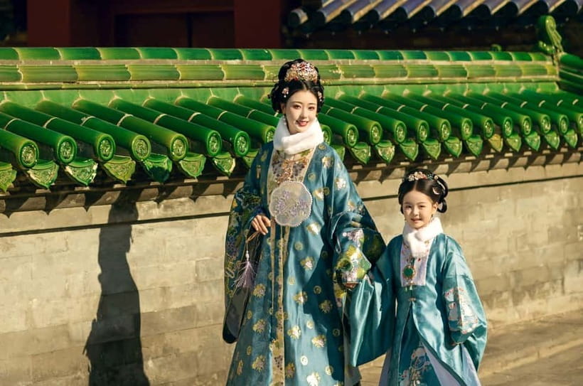 Beijing Traditional Hanfu Experience & Photoshoot for Groups - Costume selection and hair makeup take real time, and that is good