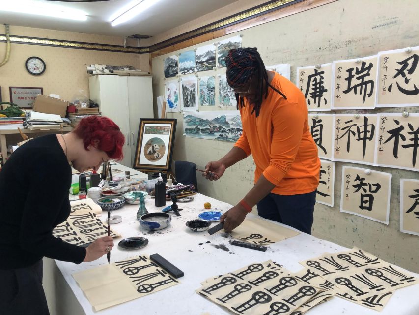 Beijing Wangfujing Calligraphy Class Nearby Forbidden City - Choosing your lesson length: 45 minutes for a taste, 2 hours for real practice