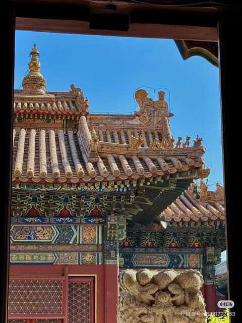 Beijing: Yonghe Lama Temple Tickets with guide (optional) - Passing through the Yonghe Gate and into the main court axis