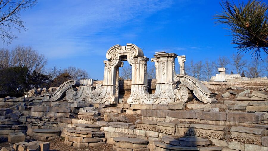 Beijing: YuanMingYuan Park (Garden of Gardens) e-Ticket - What the 1860 destruction looks like in real space