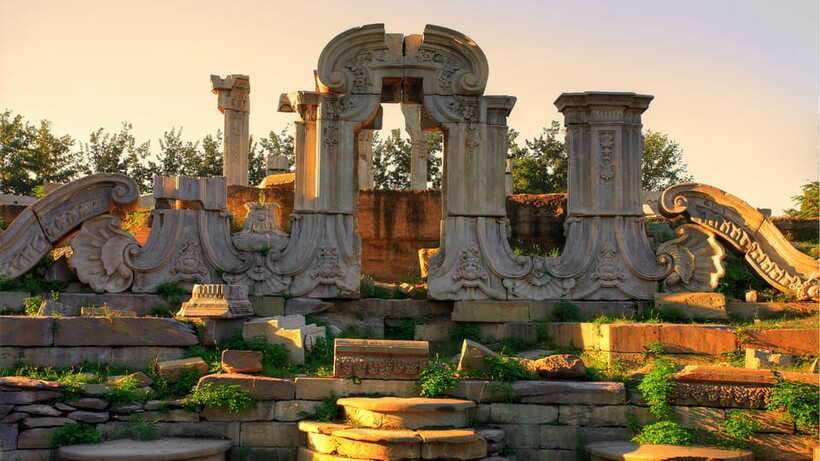 Beijing: YuanMingYuan Park (Garden of Gardens) e-Ticket - Qing Dynasty garden design meets a Western-style influence