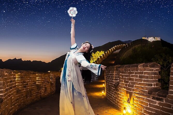 BusDa-Sunset Glow at Mutianyu Great Wall Night Bus Tour w/ Ticket - Getting there by air-conditioned bus from Beijing at 3:30 pm