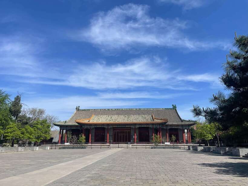 Chinese Kungfu class in old temple beside Forbidden Ci - Key things I think are worth your attention