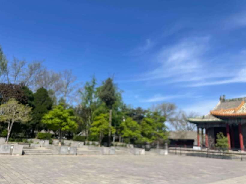 Chinese Kungfu class in old temple beside Forbidden Ci - Inside the Pudusi inheritance, why the venue changes the class