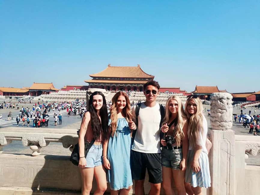 Forbidden City & Mutianyu Great Wall Full-day Group Tour - Getting to Mutianyu by Air-Conditioned Coach