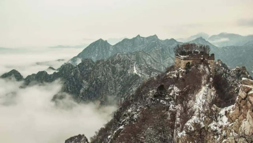 From Beijing: JianKou Wild Great Wall Hiking Tour【Private】 - Route at a glance: from Beijing hotels to Xizhazi Village, then back