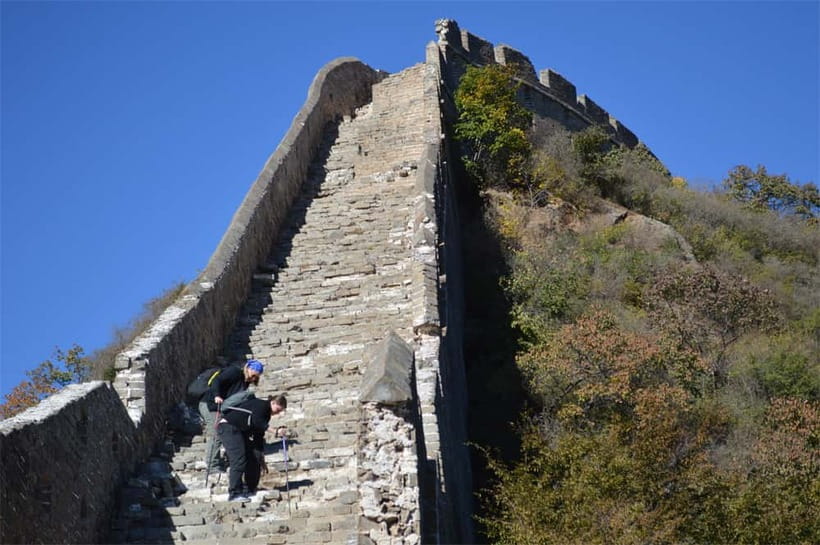 From Beijing: Small Group Hike at Jinshanling Great Wall - 10:30am hike start at Jinshanling East: what the climb feels like