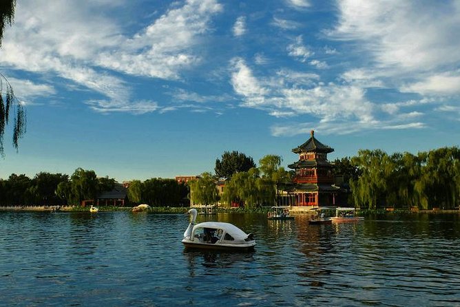Houhai Hutong Tour: Rickshaw + Prince Gong & Soong Residences - Bell and Drum Towers from the outside, a quick Central Axis reality check