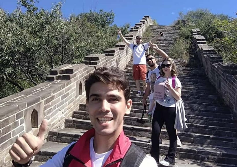Mutianyu Great Wall 5-KM Guided Hike with Uphill Cable Car - The MuBus base camp break: tea, snacks, and lunch options