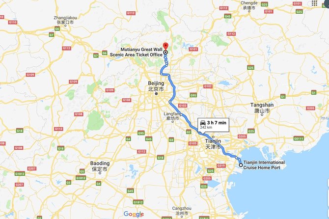 MuTianYu Great Wall Self-Guide Day Tour From TianJin Intl Cruise Home Port - The 8:30 Start and the 8 to 9 Hour Reality Check