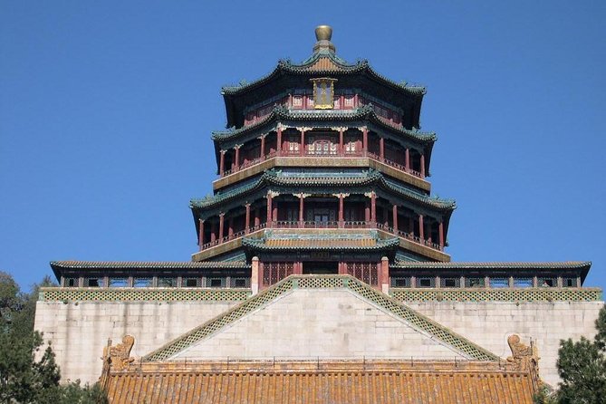 Private Half Day Tour to Beijing Panda House and Summer Palace - Olympic Village sights: Birds’ Nest and Water Cube from the right angle