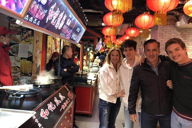 Private Night Tour: Discover Beijing in Bustling Lights - Dashanlan snack city and Qianmen Street energy