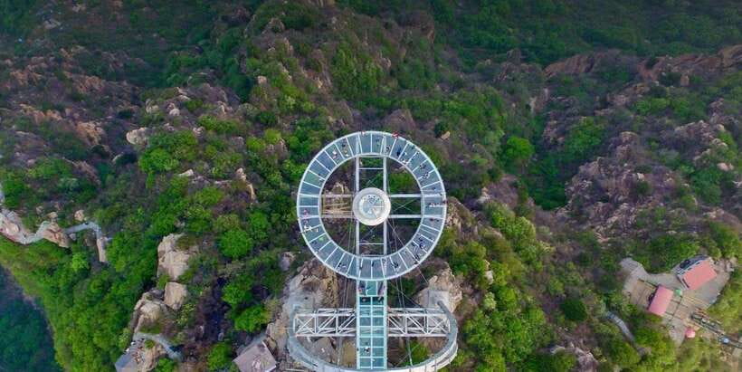 Private Shilinxia Cantilever Viewing Platform Transfer/Tour - Shilinxia’s Flying Disk/UFO platform: why this is the headline