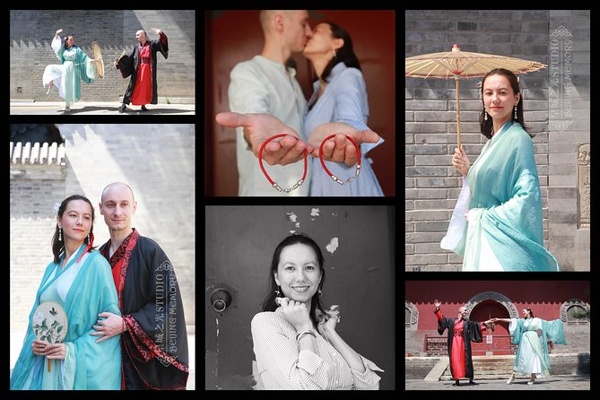 Qing Dynasty Costumes Photo Shoot at Beijing Heritage Sites - Meeting near the Forbidden City: easy to find, easy to reposition