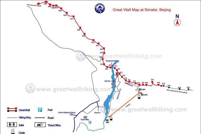 SiMaTai GreatWall in GuBei Water Town Night Trip by Licensed Cab - The Night Window: Summer vs Winter Timing Matters