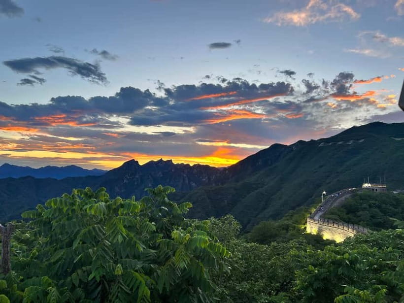 Sunset Glow at Mutianyu Great Wall Night Bus Tour+Ticket - The ride: a round-trip plan with hotel pickup in some options