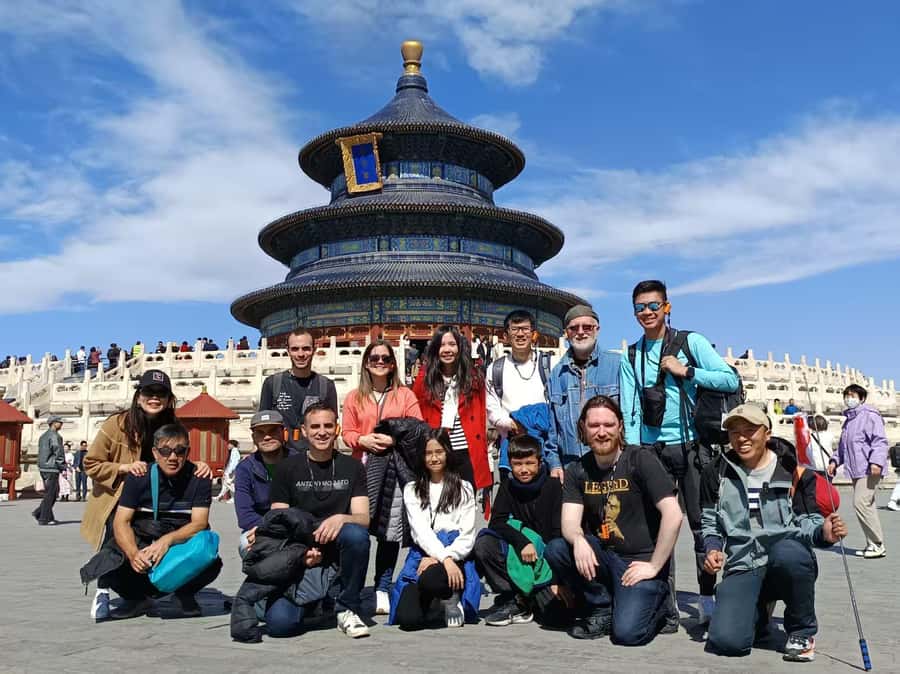 Temple Heaven, Summer Palace, Lama Temple, Hutong Bus Tour - Meeting logistics at Tiantandongmen, then a day on your feet